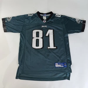Vintage Philadelphia Eagles Jersey #81 Terrell Owens Reebok On Field YOUTH Large - Picture 1 of 7