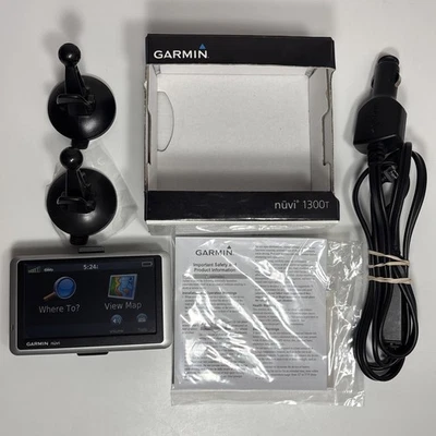 Garmin Nuvi 1300 GPS  (Touch Screen Navigation) Tested & Working - Image 1 of 4