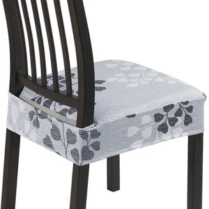 Dining Chair Seat Covers Set of 6,Stretch Soft Removable Washable Chairs Cove... - Picture 1 of 8