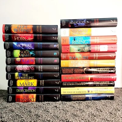 Left Behind Series Complete Hardcover Lahaye End Time Prophesy  Babylon Rising - Image 1 of 4