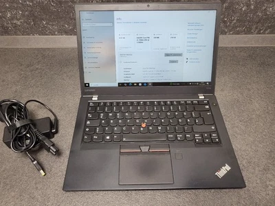 Lenovo ThinkPad T470s 14 Zoll 20HF-0001GE i5-7200U 8GB RAM 256 GB SSD W10p LTE - Bild 1 von 4