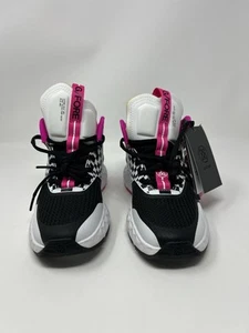 G/FORE GFORE MG4+ verzerrter Midtop-Golfschuh Turnschuhe Damen US 6 schwarz kariert - Bild 1 von 8