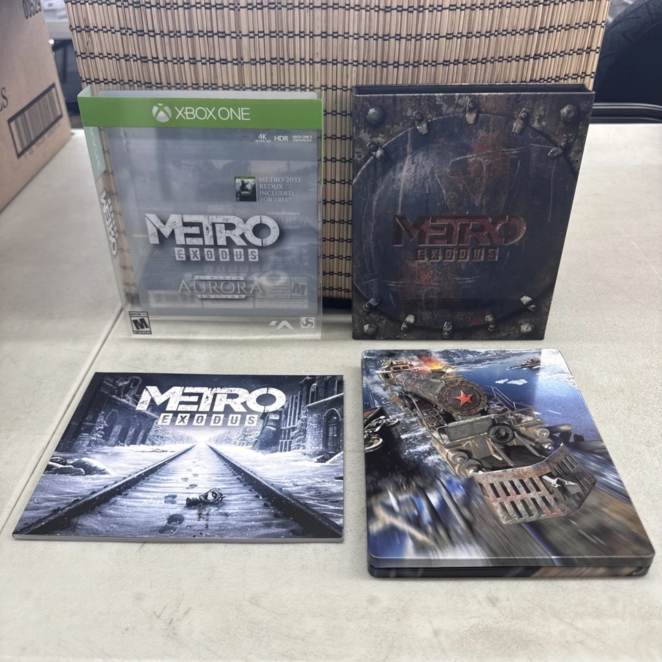 Metro Exodus Aurora Limited Edition Steelbook Xbox One - No Game Disc - Image 1 of 4