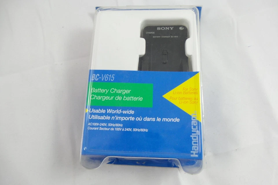 Sony BCV615 Camcorder/mavica Battery Charger for Dcrvx2100 and Hdrfx1