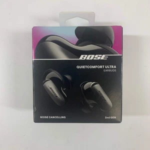 New Bose QuietComfort Ultra In-Ear Wireless Bluetooth Headphones Black - Picture 1 of 6