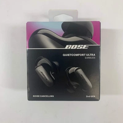New Bose QuietComfort Ultra In-Ear Wireless Bluetooth Headphones Black - Image 1 of 4