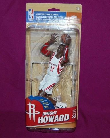 HOUSTON ROCKETS DWIGHT HOWARD #12 NBA BASKETBALL SERIES 25 ACTION FIGURE Cover