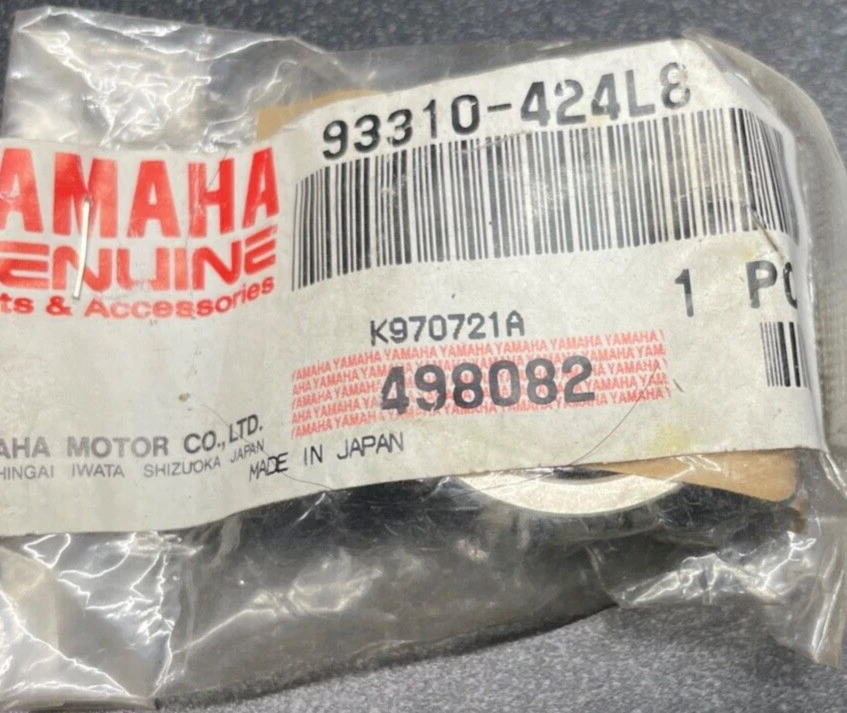 NOS OEM Yamaha Bearing Crankshaft Piston Crank Shaft 1986 SRX600SC SRX600S SRX - Image 1 of 2