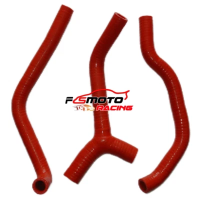 RED Silicone Radiator Hose For GAS GAS EC450 EC515 SM515 SM450 FSR 2007-2011 - Image 1 of 4