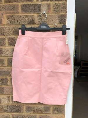 BNWT Versus by Versace Cotton and Silk Pink Skirt - Size UK 10 - RRP £220 - Image 1 of 4