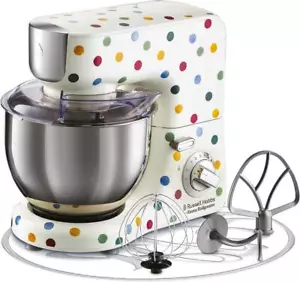 Russell Hobbs Emma Bridgewater Stand Mixer Polka Dot Whisk Beater Dough Hook 5Lt - Picture 1 of 10