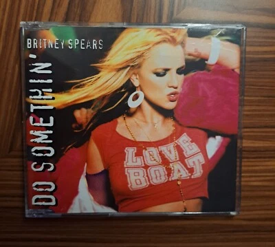 CD único de Britney Spears Do Somethin' 4 pistas 2005 prensa australiana  Foto 1 de 4