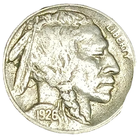 1926-S Buffalo Nickel/5 Cents~Rare High Grade/Full Horn~CHOICE AU++ Cover