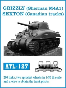 Friulmodel ATL-127 - 1/35 Grizzly (Sherman M4A1) Sexton (Canadian Track (Catena) - Picture 1 of 1