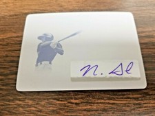 NICK SENZEL 2016 LEAF TRINITY MAGENTA PLATE PA-NS1 REDS (ROOKIE AUTOGRAPH)SP 1/1