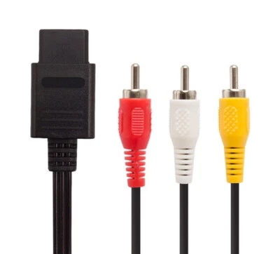 MARKENLOS AV-Kabel TV-Verbindungskabel Fernsehkabel 📺✅ für Nintendo 64 / N64 (NEU)