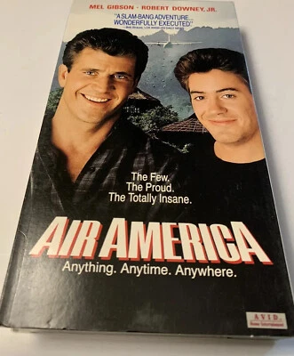 Air America VHS Mel Gibson & Robert Downey Jr VHS - Image 1 of 4