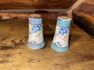 Japón - Salero y Pimentero - Pintado - Vintage - Imagen 1 de 7