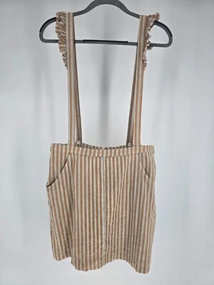 Urban Outfitters Mujer Jersey Falda Falda Naranja Gris Talla Grande Festival Otoño Foto 1 de 4