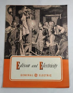 Edison and Electricity General Electric Booklet ADP-53 5/1949 - Picture 1 of 6
