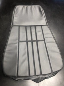 2003-09 CHEVROLET KODIAK VINYL SEAT COVER DRIVER BACKREST V.DK.GRAY  AIR RIDE - Picture 1 of 2