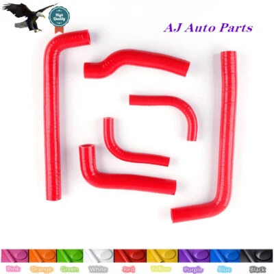 Rojo PARA 1999-2006 GAS GAS EC 200 250 300 SILICONA RADIADOR REFRIGERANTE MANGUERAS NUEVAS Foto 1 de 4