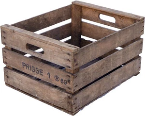 Obstkiste "Rolf" aus dem Alten Land Apfelkiste Weinkiste Holzkiste Original 40 J - Bild 1 von 6