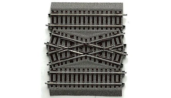 ROCO 42598 Scala HO Elemento centrale per incrocio doppio DGV15 con massicciata - Immagine 1 di 1