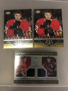 OBERDECK HOCKEYKARTE ROOKIE INSPIRATIONS CAM BARKER & ROB BLAKE #204 Posten - Bild 1 von 1