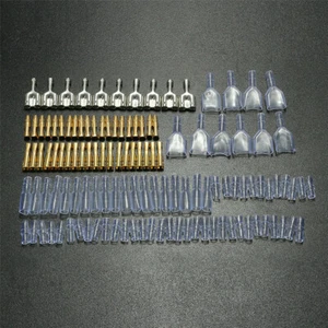 140PCS 4.0mm Female/Male Bullet Connectors Double Terminals Motorcycle Car - Picture 1 of 6