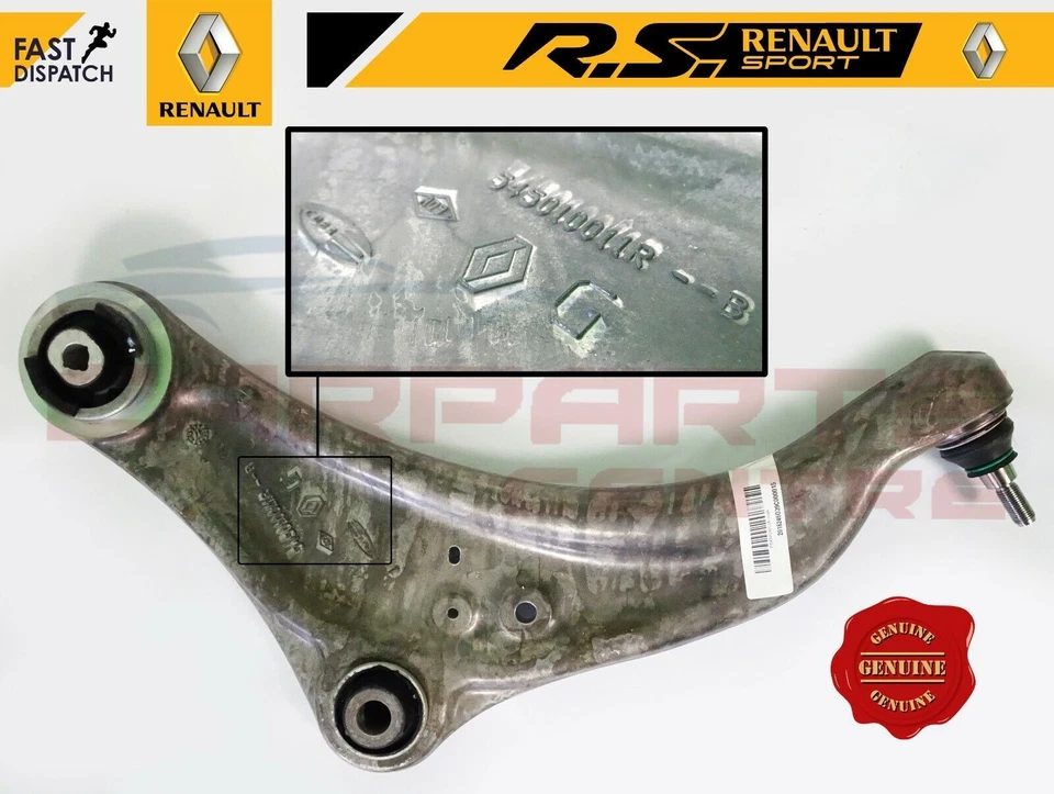 PARA RENAULT MEGANE RS SPORT 250 265 275 GENUINO BRAZO SUSPENSIÓN INFERIOR IZQUIERDO Foto 1 de 1