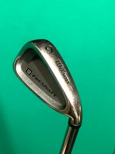 Excellent Wilson Fat Shaft Single 6 Iron FS Platinum Steel Regular R-Flex Golf - Picture 1 of 11