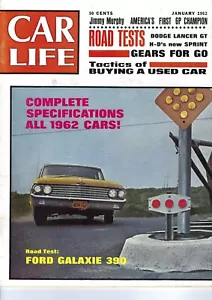 1962 Ford Galaxie 390, Dodge Lancer GT, Harley-Davidson in vintage Car Life - Imagen 1 de 2