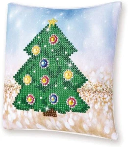 Mini Kit de Almohada Needleart World Diamond Dotz DDP2.036 ~ Árbol de Navidad ~ - Imagen 1 de 5