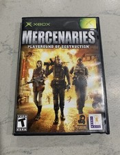 Mercenaries: Playground of Destruction (Microsoft Xbox, 2005) Complete Tested