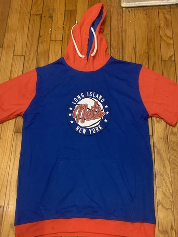 Long Island Nets Basketball Hoodie Sweatshirt size X Large G League Brooklyn NY Cover