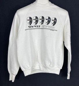 Sudadera De Colección Ciudad de Nueva York NY Arte Teatro Actuación Broadway Estrás Grande - Imagen 1 de 12