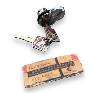 DATSUN 520 521 Pickup Truck Fuel Gas Door Lock Key Genuine Parts NOS (((RARE))) - Picture 1 of 9