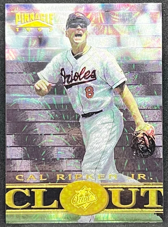 CAL RIPKEN JR. 1997 Pinnacle CLOUT MUSEUM COLLECTION PARALLEL ! RARE ! - Image 1 of 1