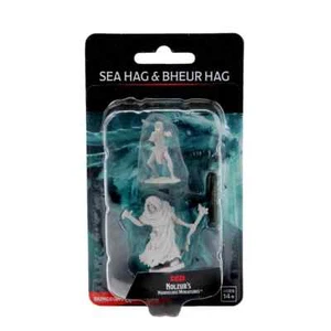 DUNGEONS & DRAGONS MARVELOUS MINIATURES ~ SEA HAG & BHEUR HAG - Picture 1 of 2