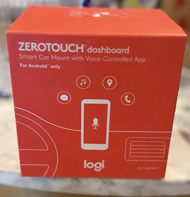 OEM Logitech drive Universal Dashboard Windshield Car Mount ZEROTOUCH - Image 1 of 3