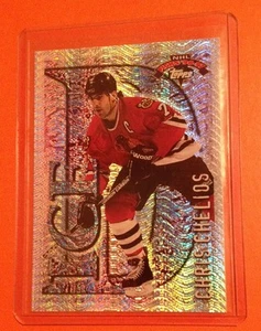 1996-97 TOPPS Picks NHL Chris Chelios ICE D Insert Card #ID3 Chicago BLACKHAWKS - Picture 1 of 1