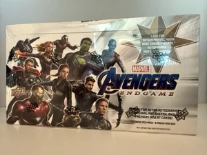 2020 Upper Deck Marvel Avengers Endgame Factory Sealed Hobby Box - Picture 1 of 1