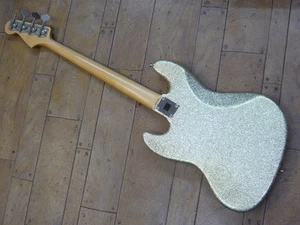 Fender Japan JB62 FCH SLV Electric Bass Guitar [AUTH] - Picture 1 of 10
