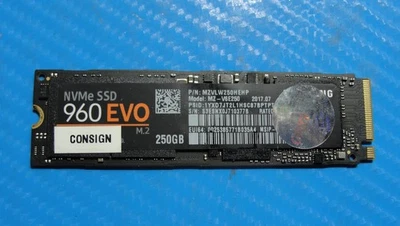 PowerSpec 1710 960 EVO NVMe M.2 250GB SSD Solid State Drive MZVLW250HEHP - Image 1 of 2