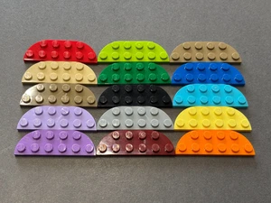 Lego 18980 Plate Round Corner 2x6 Select Colour Pack of 8 - Picture 1 of 7