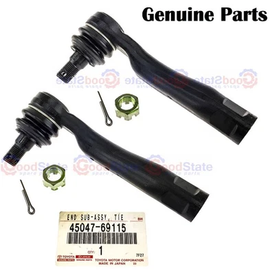 Genuine Toyota LandCruiser HDJ100 RH & LH Steering Outer Track Tie Rod End - Image 1 of 4