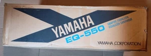Yamaha EQ-550 Vintage Stereo Graphic Equalizer RARE Made In Japan - Picture 1 of 5