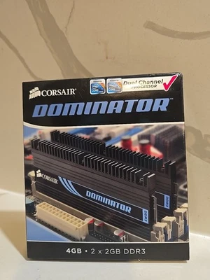 CORSAIR DOMINATOR 4GB (2 x 2GB) DDR3 1600 (PC3 12800) Desktop Memory Model CMP4G - Image 1 of 3