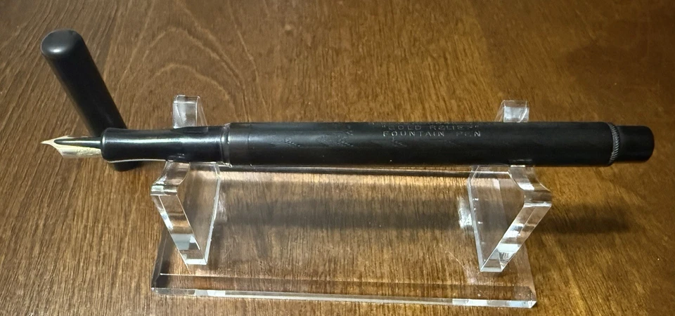 PLUMA ESTILOGRÁFICA RELIEVE DORADO Esterbrook Foto 1 de 4